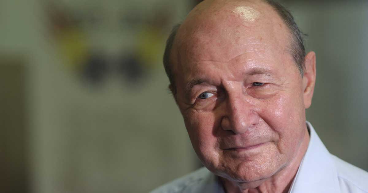 Traian Băsescu, fost președinte al României, în timpul unei declarații despre criza desemnării premierului, septembrie 2026