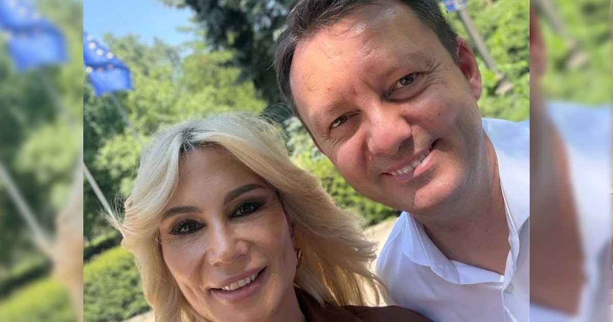 Siegfried Mureșan și Raluca Turcan la o dezbatere politică despre votul de învestitură, București, septembrie 2026
