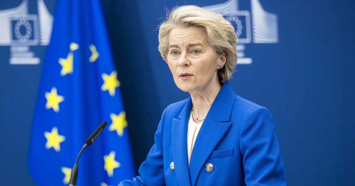Ursula von der Leyen susține discursul despre Starea Uniunii în Parlamentul European, Strasbourg, septembrie 2026
