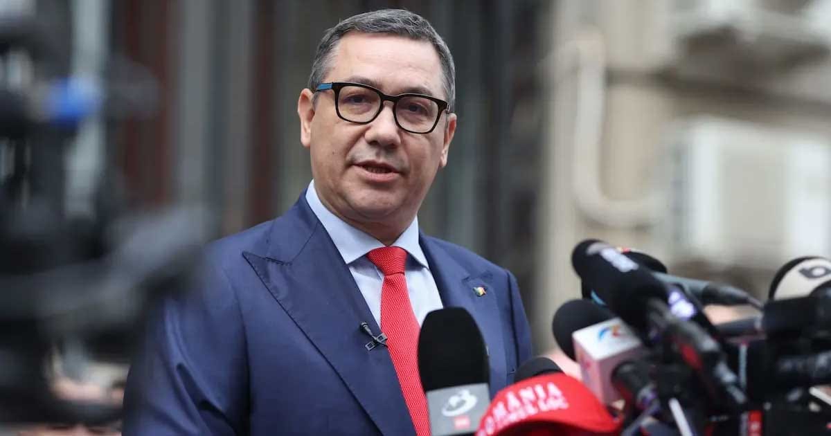 Victor Ponta, fost premier al României, în timpul unei declarații publice despre negocierile pentru formarea Guvernului, septembrie 2026