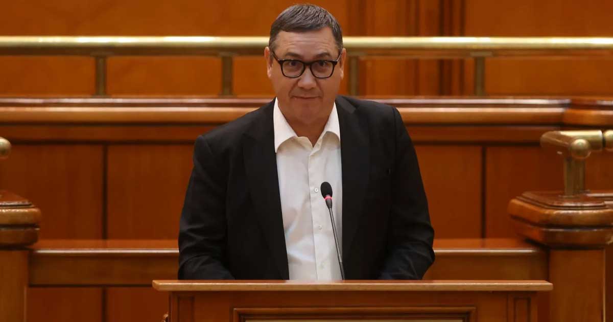 Victor Ponta în Parlamentul României, declarații despre votul de învestitură al lui Siegfried Mureșan, septembrie 2026