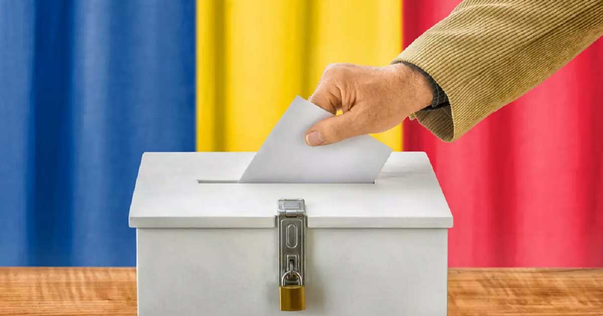 Urnă de vot într-o secție din România, în contextul discuțiilor despre alegeri anticipate după eșecul Guvernului Mureșan, octombrie 2026