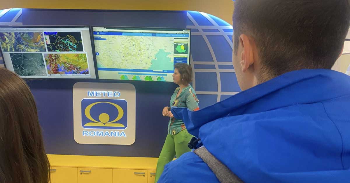 Clădirea Administrației Naționale de Meteorologie din București, unde ancheta de la ANM vizează cheltuielile făcute cu cardurile instituției