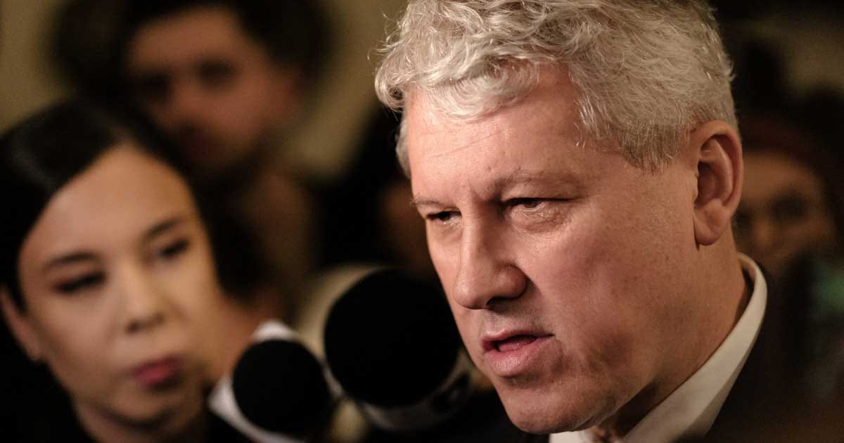 Cătălin Predoiu, ministrul interimar de Interne, la o conferință de presă, în contextul discuțiilor despre varianta Predoiu premier, octombrie 2026