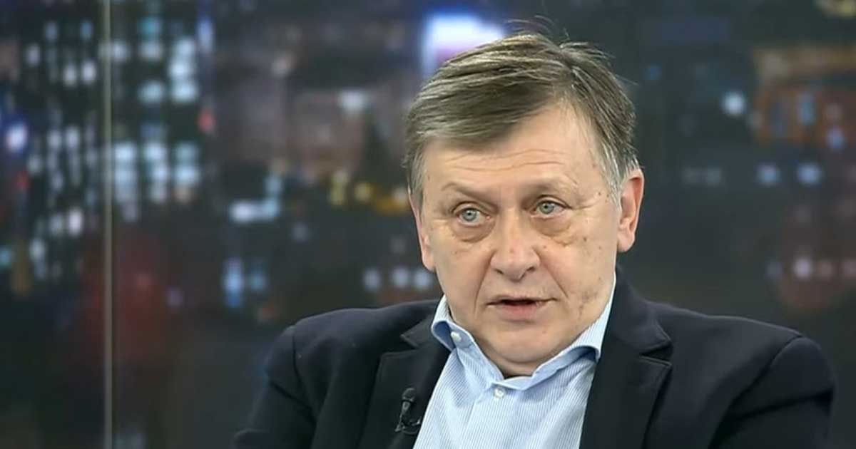 Crin Antonescu, fost președinte al PNL, într-o emisiune televizată despre formarea unui guvern fără AUR la București