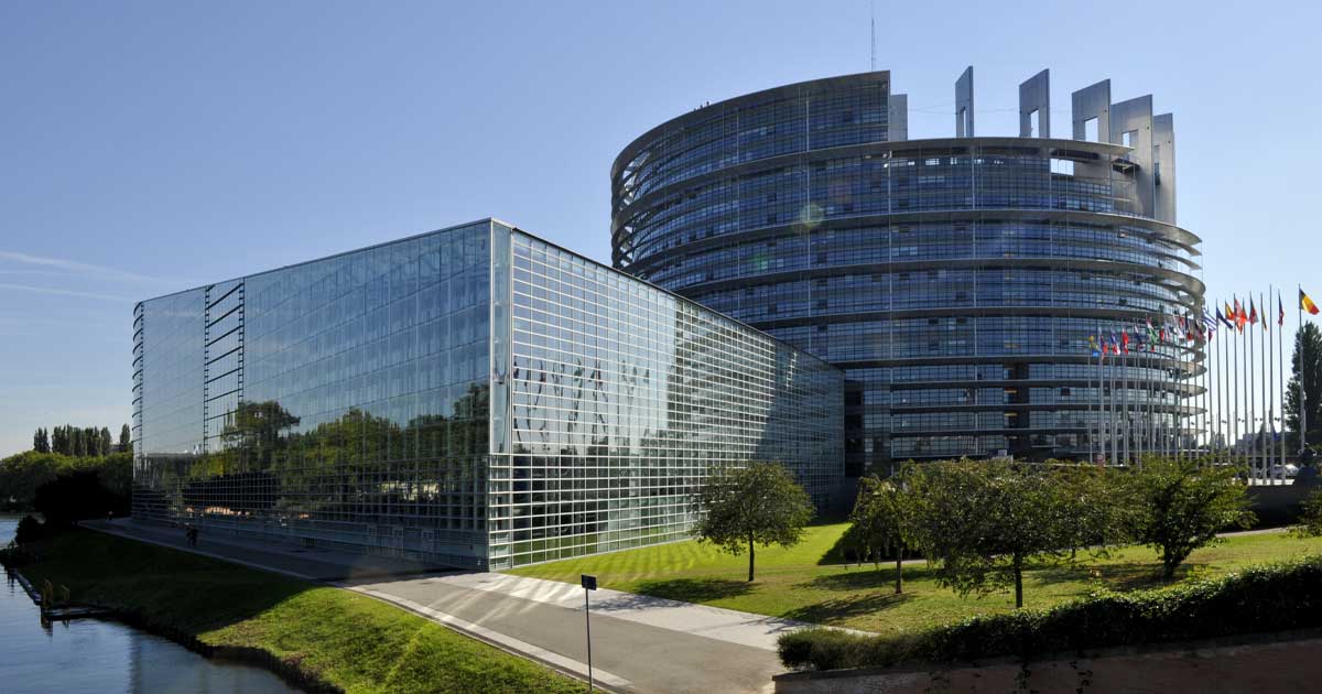 Clădirea Curții de Conturi Europene din Luxemburg, instituția care auditează cheltuielile bugetului Uniunii Europene