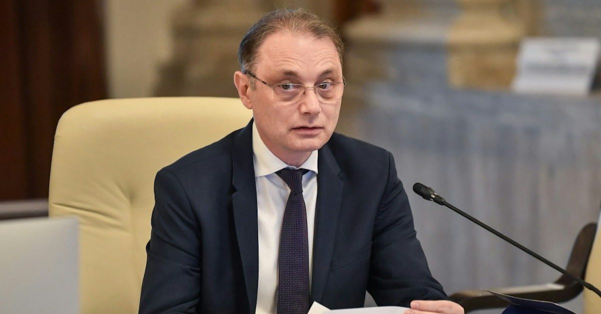 Luca Niculescu, premierul desemnat, face declarații după consultările cu reprezentanții USR privind formarea Guvernului