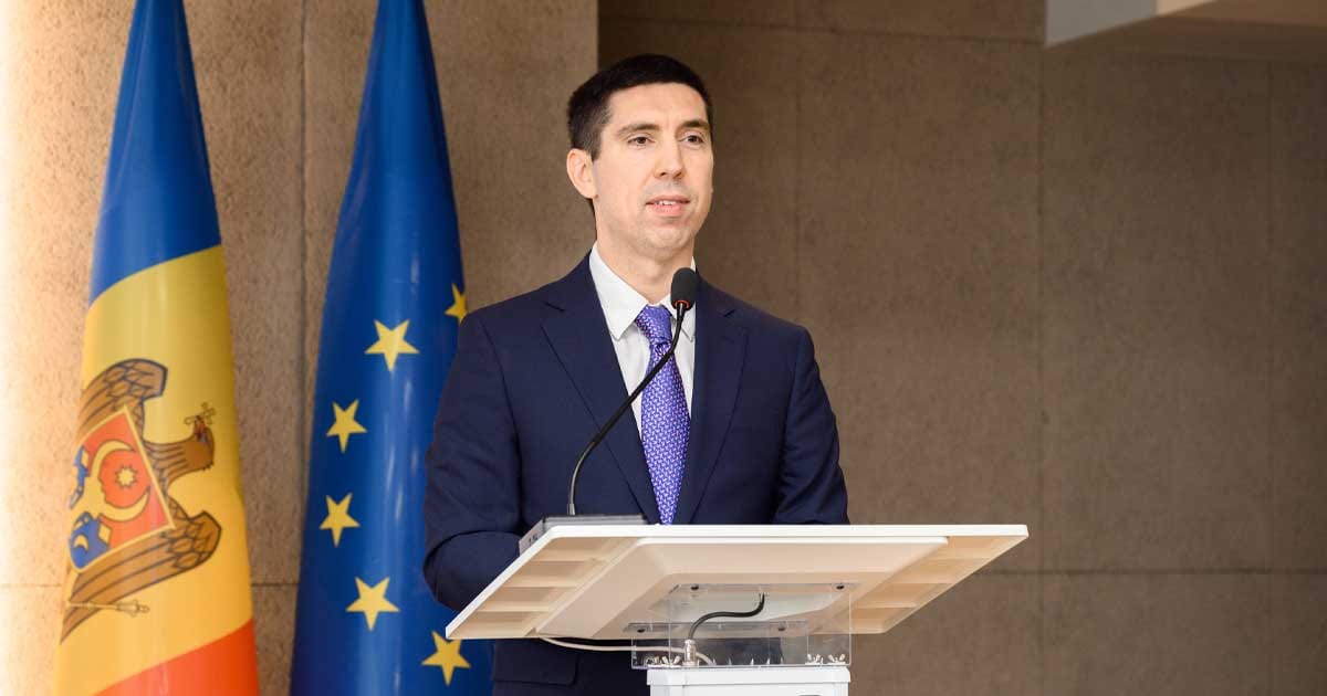 Ministerul Afacerilor Externe de la Chișinău, unde ambasadorul Rusiei a fost convocat după incidentele cu drone, octombrie 2026