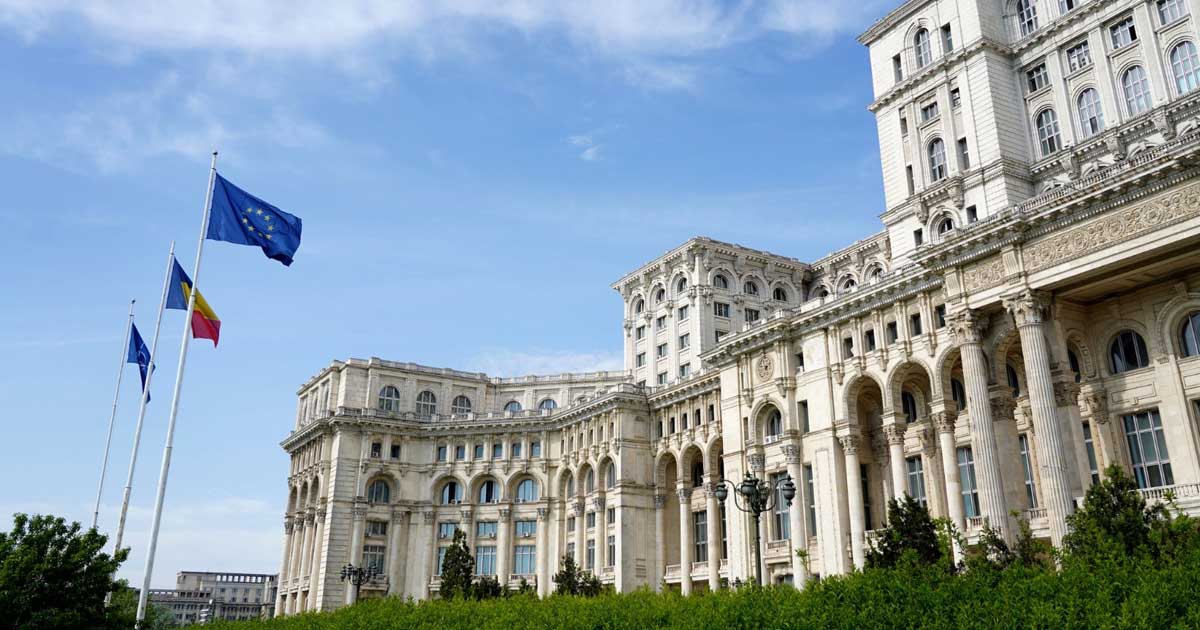 Sediul Parlamentului României din București, simbol al riscului de blocaj instituțional într-un scenariu cu Parlament dizolvat, octombrie 2026