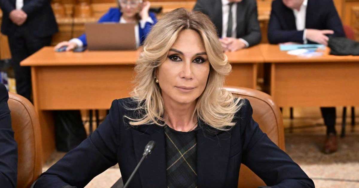 Raluca Turcan, deputat PNL, în Parlament, într-o imagine legată de disputa dintre liberali și președintele Nicușor Dan