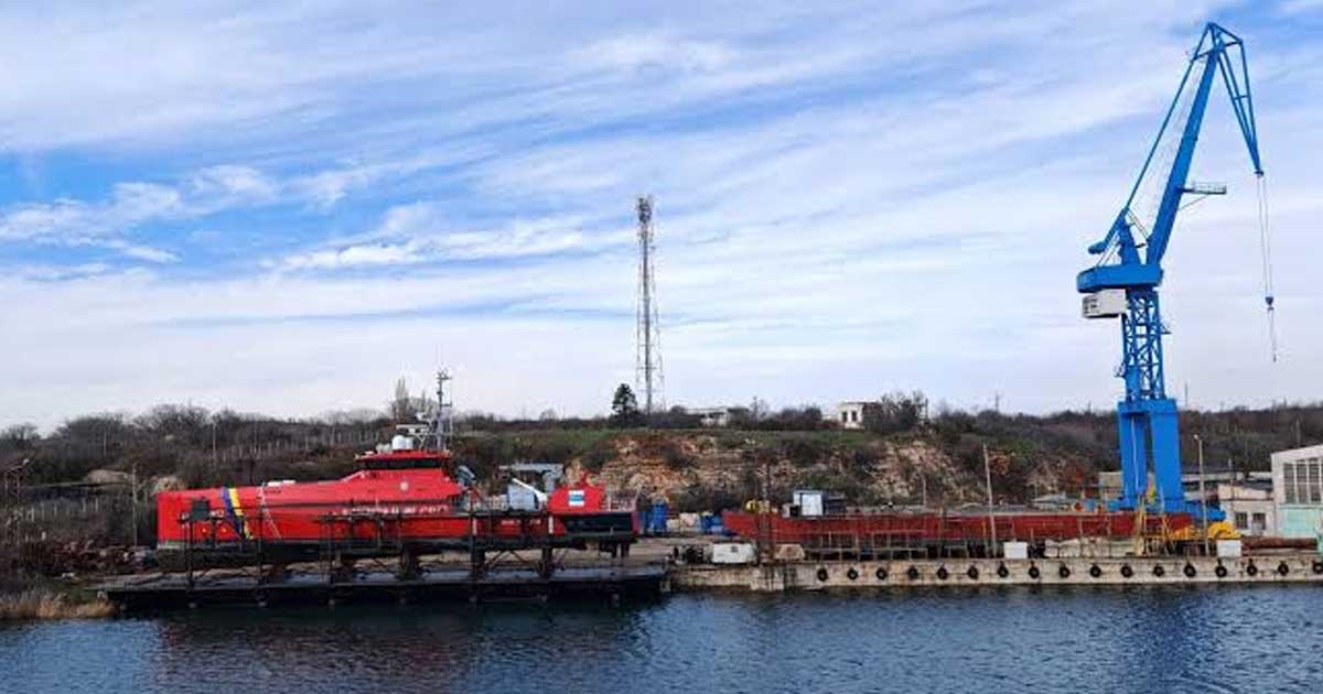 Macara și corpuri de nave la șantierul naval Mangalia, vândut grupului Rheinmetall după licitații eșuate