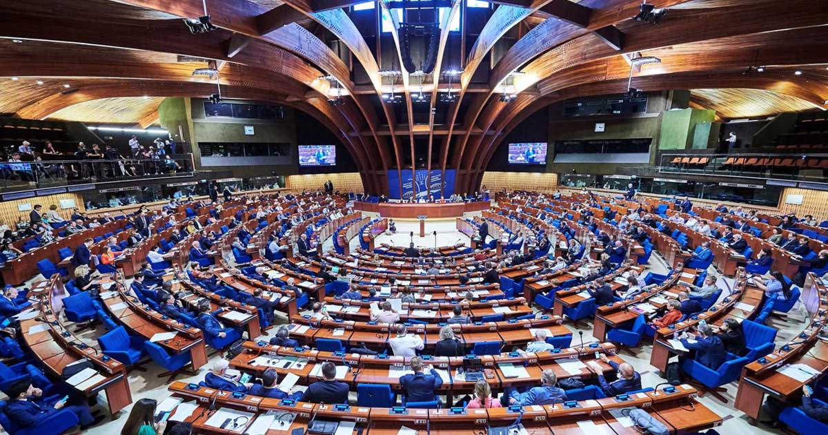 Adunarea Parlamentară a Consiliului Europei de la Strasbourg, unde a fost depusă moțiunea privind Tezaurul României, 2026